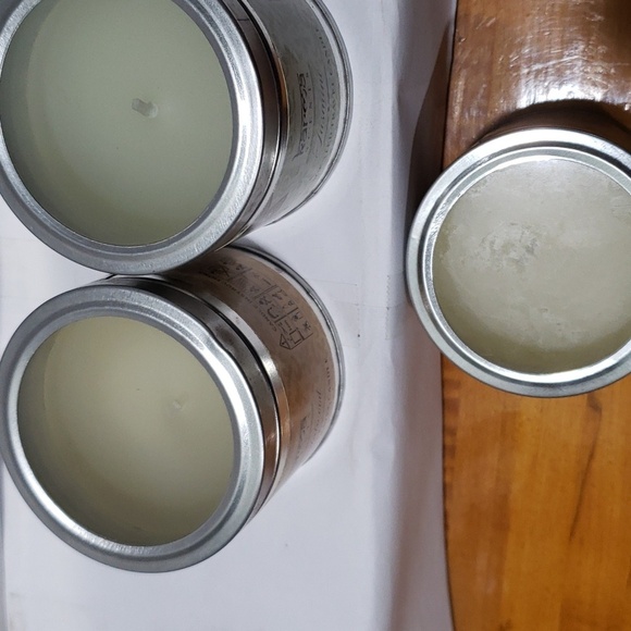 Karma. Set of 3 Candles; Tin Containers; Patchouli, Sandalwood & Jasmine. NWT - Picture 6 of 12